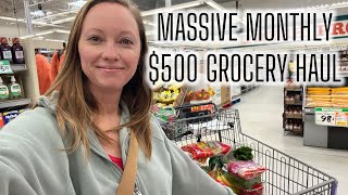 $500 Massive WinCo Grocery Stock Up | Full Price Breakdown, New Finds & Surprises for the Kids