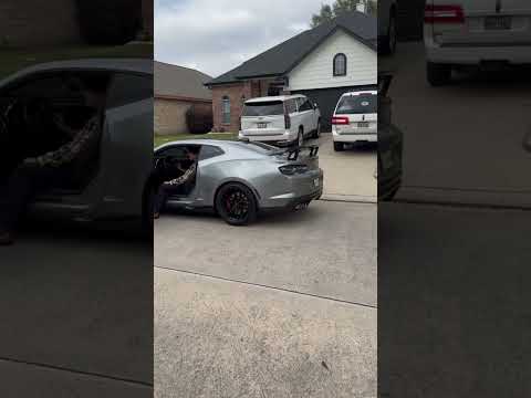 2023 Camaro SS • 2” Kooks catless headers, stock x pipe, muffler delete