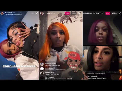 Kenzo B Disses Murda B D💀ds! Then GOES OFF On Shani Boni For Working With Murda B!😳They Respond!