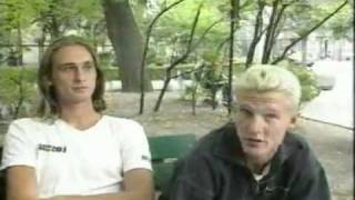 preview picture of video 'Trudne pytania - Nowa Sól (1999) - wywiad z dresiarzami'