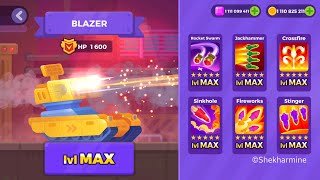 Tank Stars All Tanks and Weapons UPGRADED to MAX LEVEL