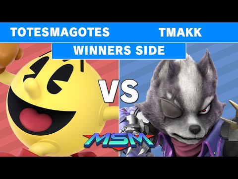 MSM 190 HCS | Totesmagotes (Pacman) vs MZT | Tmakk (Wolf) Winners Side - Smash Ultimate