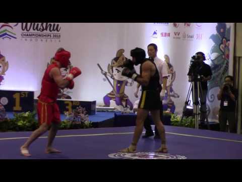 13 World Wushu Championships Sanda  Men's 75 Kg RUS VS EGY (first round) semifinal.