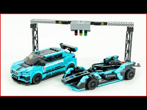 Vidéo LEGO Speed Champions 76898 : Formula E Panasonic Jaguar Racing GEN2 & Jaguar I-PACE eTROPHY