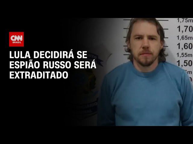 Lula decidirá se espião russo preso no Brasil será extraditado | LIVE CNN