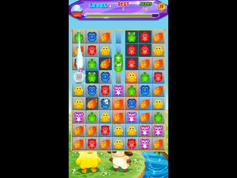 Party Animal Free Match 3 Game Video