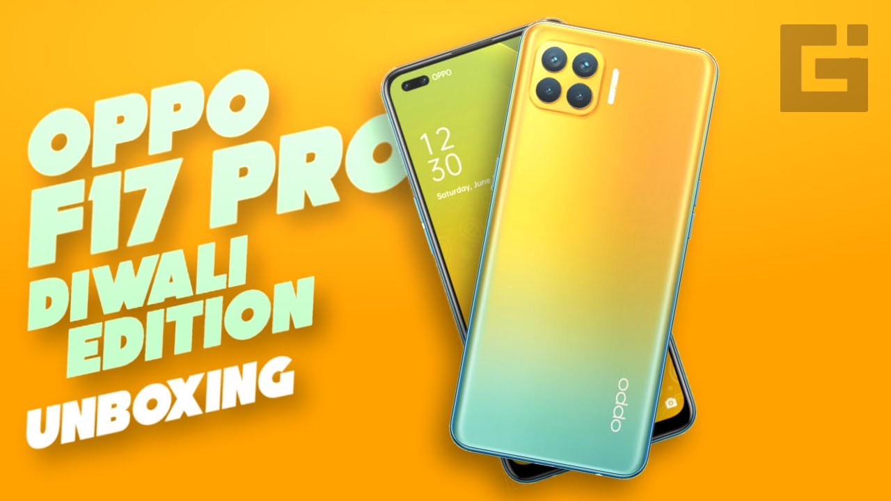 Special OPPO F17 Pro Diwali Edition Matte Gold Unboxing!