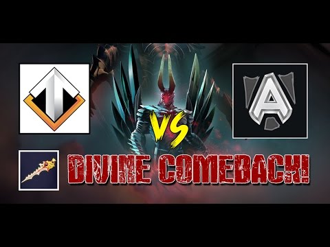 DIVINE COMEBACK - Alliance vs Escape Gaming Game 1 - TI6 HIGHLIGHTS