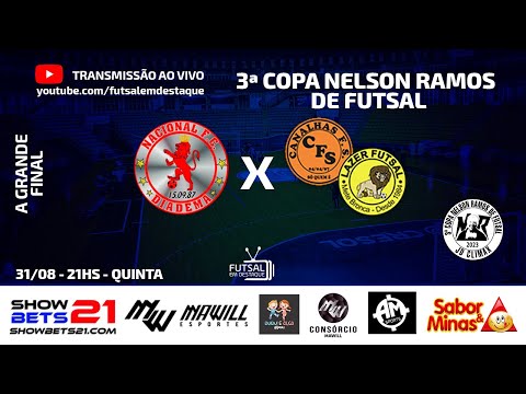 3ª COPA NELSON RAMOS - NACIONAL X CANALHAS/LAZER #futsalemdestaque
