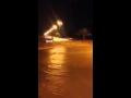 فيديو وصور: غرق شوارع حفر