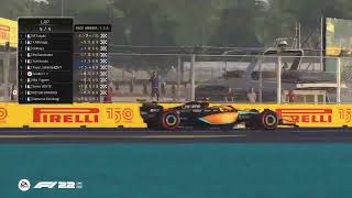 F1  22 オンラインレース1
