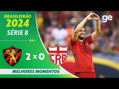 Gols e lances de Sport x CRB