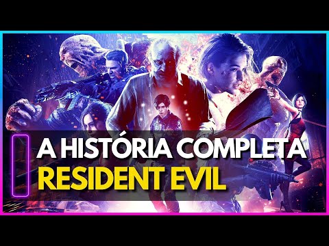 👾🎮A HISTÓRIA COMPLETA DE TODOS OS RESIDENT EVIL