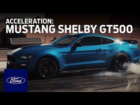 Ford Mustang Shelby® GT500® Acceleration | Mustang | Ford Video