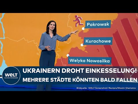 PUTINS KRIEG: Russen preschen gnadenlos vor! Im Osten wird es besonders brenzlig für die Ukrainer