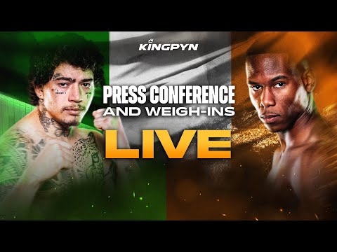 KINGPYN Semi-Finals Press Conference& Weigh In Livestream