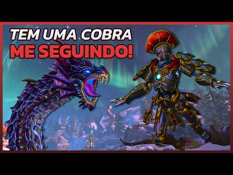 THERE'S A SNAKE CHASING ME IN THE MATCH! JANUS - ⚡ Smite BR Assault