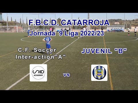 FBCD CATARROJA FÚTBOL JUVENIL "B" EN JORNADA 9 DE LALIGA 1ª REGIONAL GRUPO 5 TEMP 2022-23