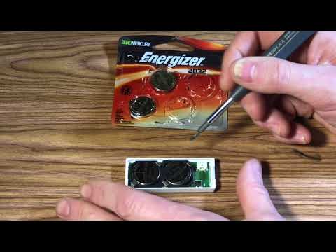 How To Change Battery 2GIG/Vivint Door/Window Contact ...