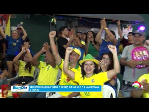 Seleção brasileira vence a Coreia do Sul de 4 a 1 nas Oitavas de Final 06 12 2022