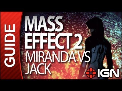 Mass Effect 2 - Miranda VS Jack - Walkthrough