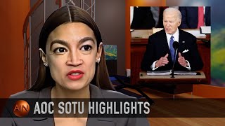 AOC's Top Highlights from President Biden's State of the Union Address 2024