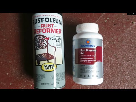 Rust Treatment Test: Rustoleum Rust Reformer Vs Permatex Rust Dissolver Gel