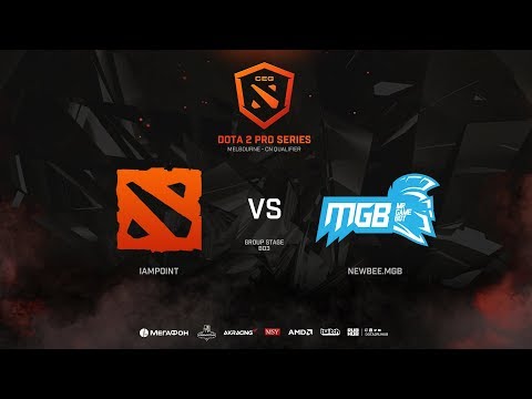 Newbee.mgb vs IamPoint, CEG Dota 2 Pro Series CN Qualifier, bo3, game 1 [Mila]