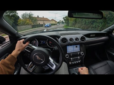 2017 Ford Mustang GT 5.0 V8 Manual - POV Drive *Autobahn, Acceleration, Sound*
