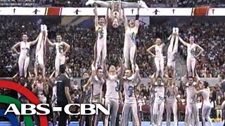 UP cheerdancers shave heads for 3-peat bid