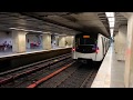 4K Bucharest Metro Trains At Gara De Nord Basarab Crângași Timpuri Noi Piața Iancului Stations M1