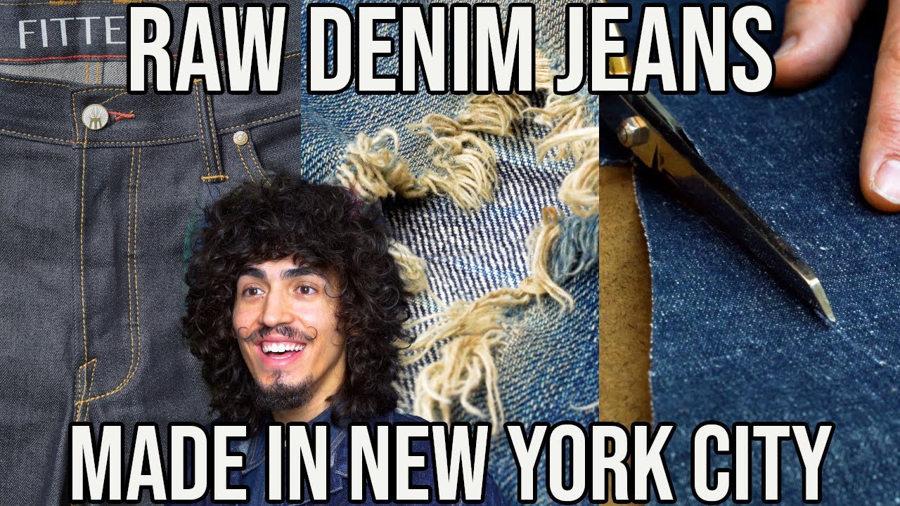 I Visited A RAW DENIM Manufacturer In NEW YORK