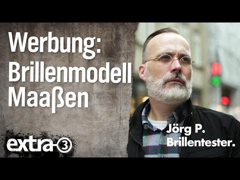 Werbung: Brillenmodell Maaßen | extra 3 | NDR