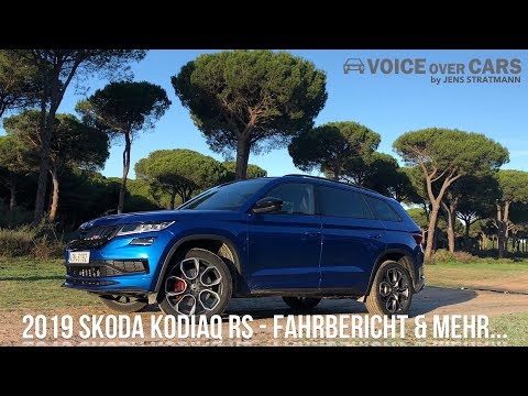 2019 Skoda Kodiaq RS Fahrbericht Test Review Meinung Kritik  (5-Sitzer) Kofferraum Motor Sound