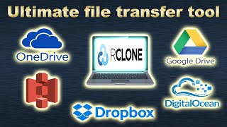 Rclone - ultimate tool to copy, backup or sync your files to (and from) any Cloud location !