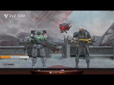Rapha + DaHanG vs. Whaz + cha1n, semifinal GO4QC 2v2 June 2018 NA – Quake Champions