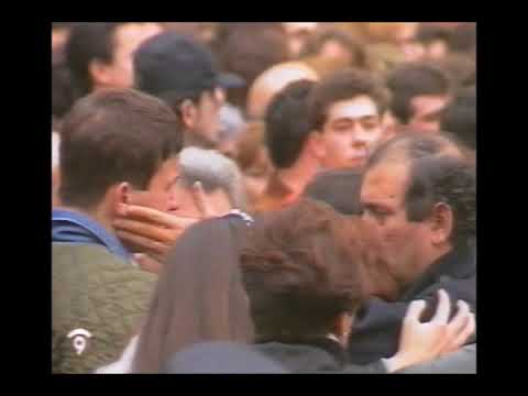 Caso Alcàsser. Canal 9. Funeral y entierro de Miriam, Toñi y Desirée. 1993.01.30
