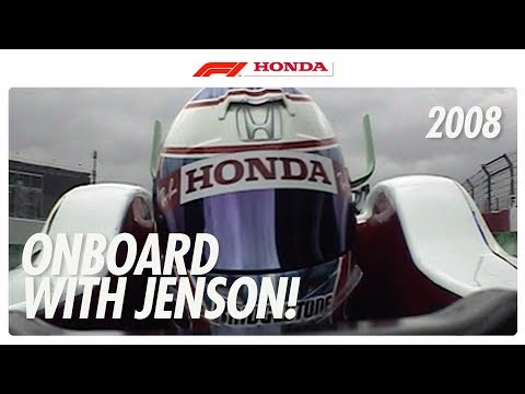 Thumbnail for Onboard with Jenson Button | 2008 Filming Day | Honda Racing F1 by Car