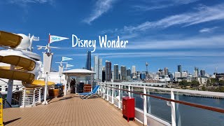 DISNEY WONDER SHIP TOUR/AUSTRALIA #disneywondercruise
