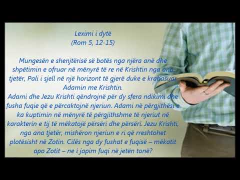 Liturgjia e Fjalës - E diel 12 A 2020