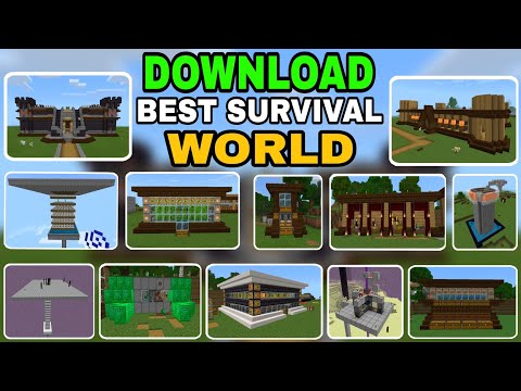 Live Guy - Minecraft Pe Best Survival World Download link | minecraft survival world download | best world mcpe