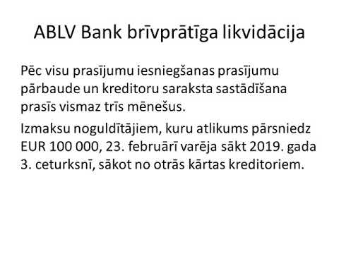 ABLV Bank brīvprātīga likvidācija mp4