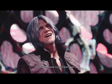 Dante absorb the rebellion sword (Devil May Cry 5)
