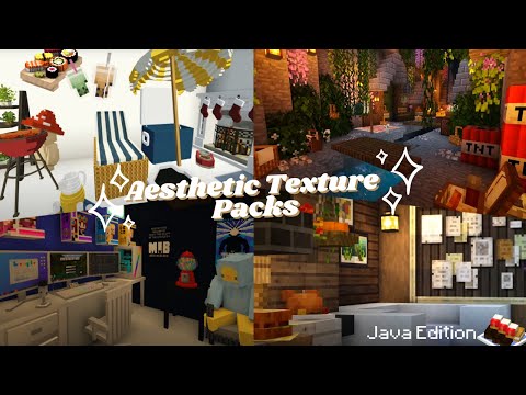 The Most Aesthetic Texture Packs for Minecraft!! - all versions