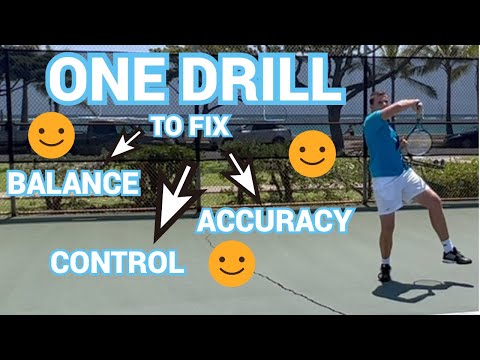 QUICK FIX TENNIS (FOREHAND BALANCE DRILLS)