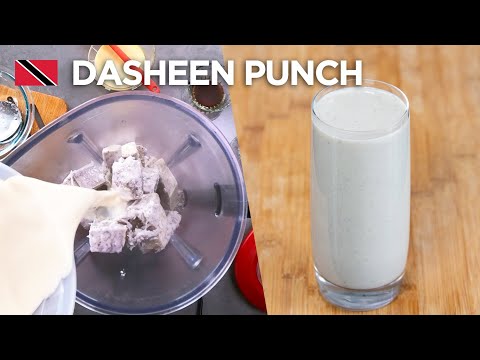 Creamy Dasheen Punch Recipe by Chef Shaun 🇹🇹 Foodie Nation