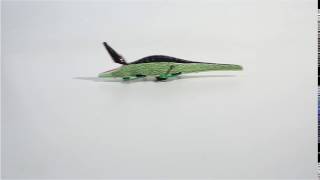 Plechový krokodýl na klíček