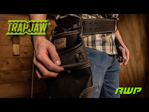 AWP (Advanced Work Products) - TrapJaw™ Oil-Tan Leather Tool Pouch