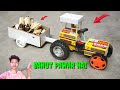 How To Make Mini Tractor With Trolley From Matchbox Diy Mini Tractor At Home