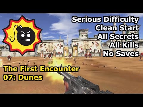 Serious Sam: The First Encounter - 07: Dunes (Serious 100%)